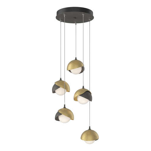 Brooklyn LED Pendant Natural Iron