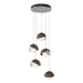 Hubbardton Forge - 131125-SKT-STND-82-05-GG0711 - LED Pendant - Brooklyn - Vintage Platinum