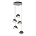 Hubbardton Forge - 131125-SKT-STND-82-07-GG0711 - LED Pendant - Brooklyn - Vintage Platinum