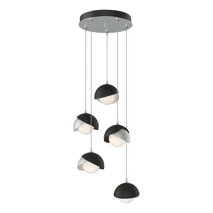 Hubbardton Forge - 131125-SKT-STND-82-10-GG0711 - LED Pendant - Brooklyn - Vintage Platinum