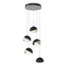 Hubbardton Forge - 131125-SKT-STND-82-10-GG0711 - LED Pendant - Brooklyn - Vintage Platinum