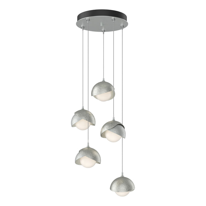 Hubbardton Forge - 131125-SKT-STND-82-85-GG0711 - LED Pendant - Brooklyn - Vintage Platinum