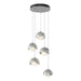 Hubbardton Forge - 131125-SKT-STND-82-85-GG0711 - LED Pendant - Brooklyn - Vintage Platinum
