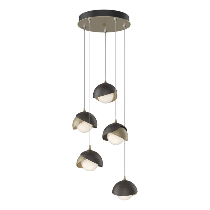 Hubbardton Forge - 131125-SKT-STND-84-14-GG0711 - LED Pendant - Brooklyn - Soft Gold