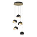 Hubbardton Forge - 131125-SKT-STND-86-10-GG0711 - LED Pendant - Brooklyn - Modern Brass