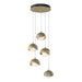 Hubbardton Forge - 131125-SKT-STND-86-84-GG0711 - LED Pendant - Brooklyn - Modern Brass