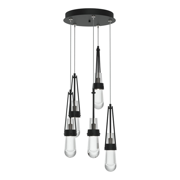 Hubbardton Forge - 131127-SKT-STND-10-ZM0434 - LED Pendant - Link - Black