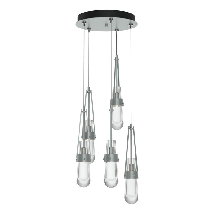 Hubbardton Forge - 131127-SKT-STND-82-ZM0434 - LED Pendant - Link - Vintage Platinum