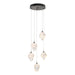 Hubbardton Forge - 131137-SKT-STND-07-WP0754 - LED Pendant - Chrysalis - Dark Smoke