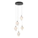 Hubbardton Forge - 131137-SKT-STND-10-WP0754 - LED Pendant - Chrysalis - Black