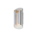 ET2 - E30152-SAWT - LED Outdoor Wall Lamp - Folio - Satin Aluminum / White