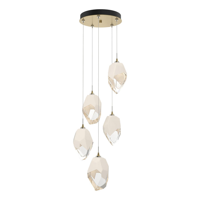 Hubbardton Forge - 131138-SKT-STND-86-WP0755 - LED Pendant - Chrysalis - Modern Brass