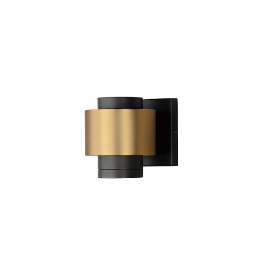 ET2 - E34752-BKGLD - LED Outdoor Wall Sconce - Reveal Outdoor - Black / Gold