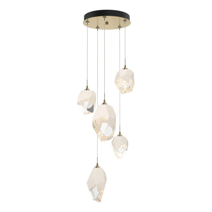 Hubbardton Forge - 131139-SKT-STND-86-WP0756 - LED Pendant - Chrysalis - Modern Brass