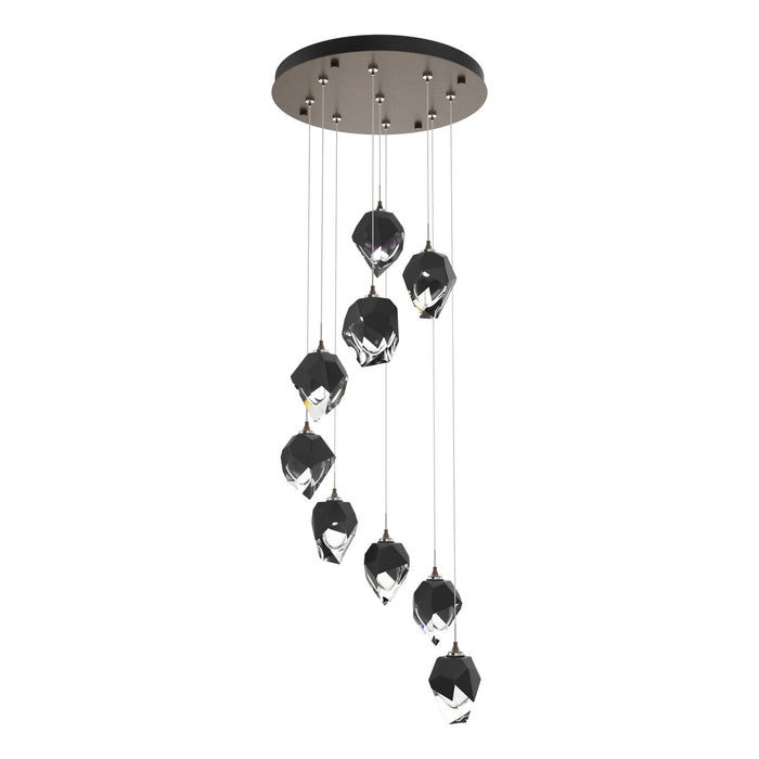 Hubbardton Forge - 131140-SKT-STND-05-BP0754 - LED Pendant - Chrysalis - Bronze