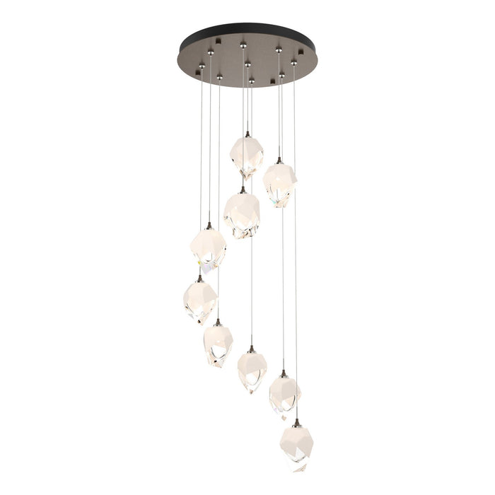Hubbardton Forge - 131140-SKT-STND-05-WP0754 - LED Pendant - Chrysalis - Bronze