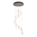 Hubbardton Forge - 131140-SKT-STND-05-WP0754 - LED Pendant - Chrysalis - Bronze