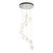 Hubbardton Forge - 131140-SKT-STND-82-WP0754 - LED Pendant - Chrysalis - Vintage Platinum