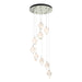 Hubbardton Forge - 131140-SKT-STND-85-WP0754 - LED Pendant - Chrysalis - Sterling