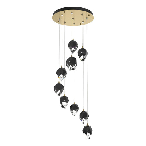 Chrysalis LED Pendant Modern Brass