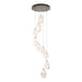 Hubbardton Forge - 131141-SKT-STND-05-WP0755 - LED Pendant - Chrysalis - Bronze