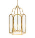 Meyda Tiffany - 253960 - Six Light Pendant - Ouro - Polished Brass