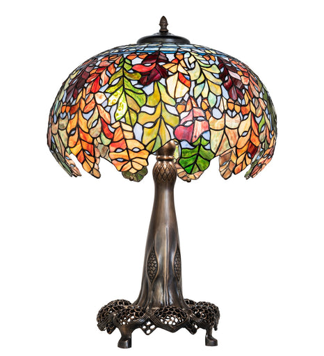 Leaf Three Light Table Lamp