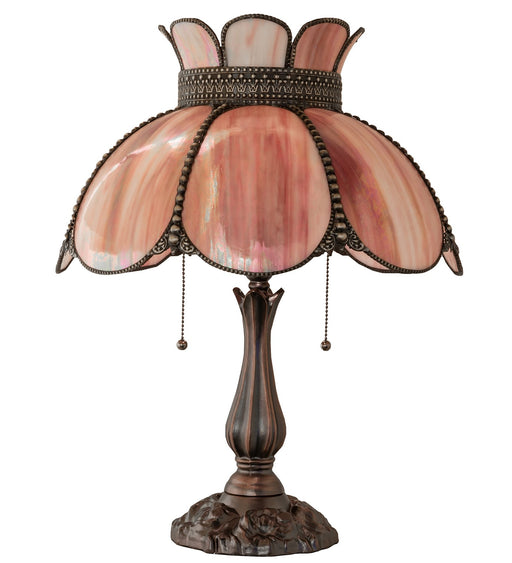 Meyda Tiffany - 259879 - Two Light Table Lamp - Mahogany Bronze