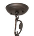 Meyda Tiffany - 262768 - Three Light Pendant - Revival - Oil Rubbed Bronze