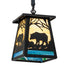 Meyda Tiffany - 263409 - One Light Mini Pendant - Bear At Dawn
