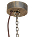 Meyda Tiffany - 266173 - Six Light Pendant - Marin - Antique Brass