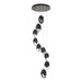 Hubbardton Forge - 131141-SKT-STND-07-BP0755 - LED Pendant - Chrysalis - Dark Smoke