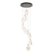 Hubbardton Forge - 131141-SKT-STND-07-WP0755 - LED Pendant - Chrysalis - Dark Smoke