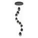 Hubbardton Forge - 131141-SKT-STND-10-BP0755 - LED Pendant - Chrysalis - Black