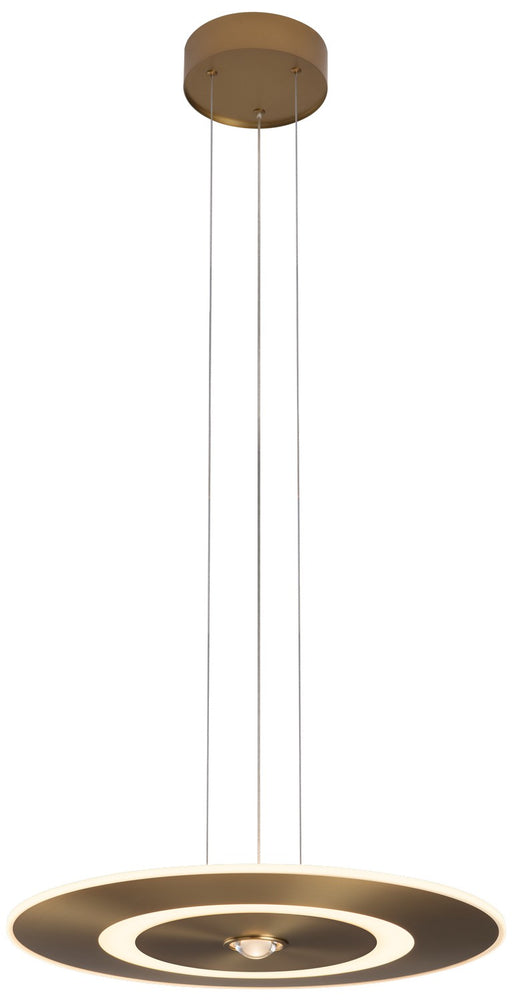 PageOne - PP121745-AB - LED Pendant - Nebula - Antique Brass