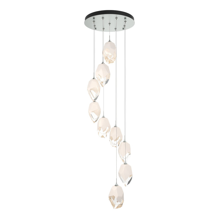 Hubbardton Forge - 131141-SKT-STND-82-WP0755 - LED Pendant - Chrysalis - Vintage Platinum
