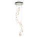 Hubbardton Forge - 131141-SKT-STND-85-WP0755 - LED Pendant - Chrysalis - Sterling