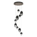 Hubbardton Forge - 131142-SKT-STND-05-BP0756 - LED Pendant - Chrysalis - Bronze