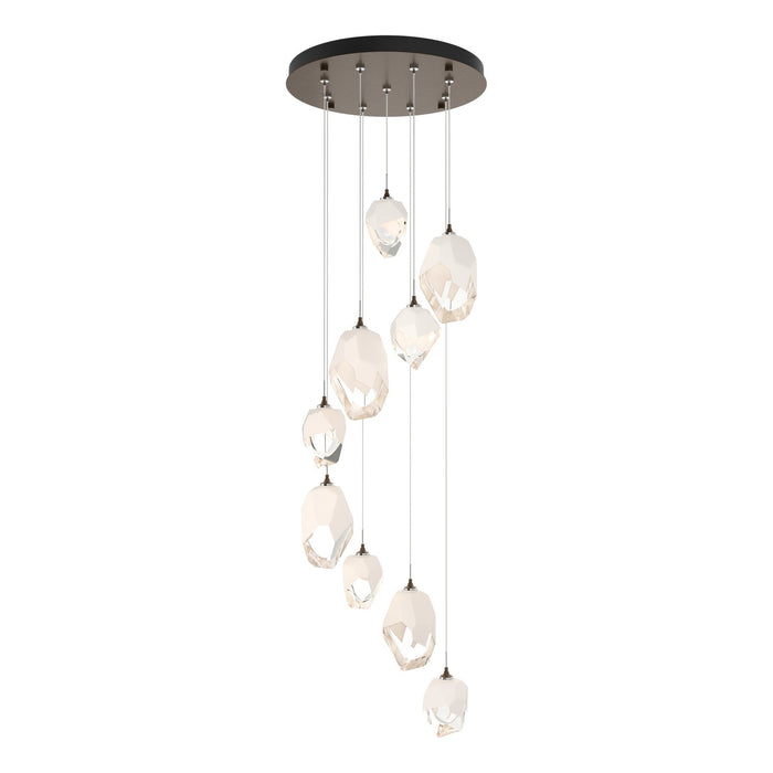 Hubbardton Forge - 131142-SKT-STND-05-WP0756 - LED Pendant - Chrysalis - Bronze