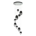 Hubbardton Forge - 131142-SKT-STND-82-BP0756 - LED Pendant - Chrysalis - Vintage Platinum