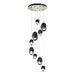 Hubbardton Forge - 131142-SKT-STND-85-BP0756 - LED Pendant - Chrysalis - Sterling