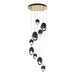 Hubbardton Forge - 131142-SKT-STND-86-BP0756 - LED Pendant - Chrysalis - Modern Brass