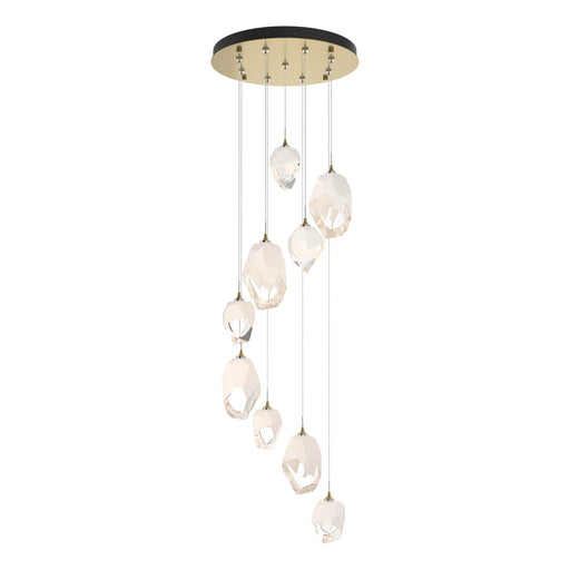 Chrysalis LED Pendant Modern Brass