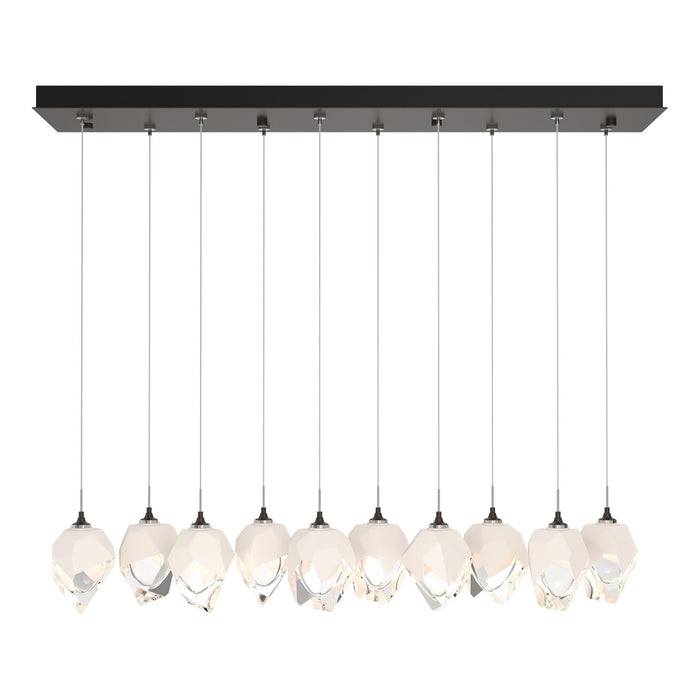 Hubbardton Forge - 131143-SKT-STND-14-WP0754 - LED Pendant - Chrysalis - Oil Rubbed Bronze