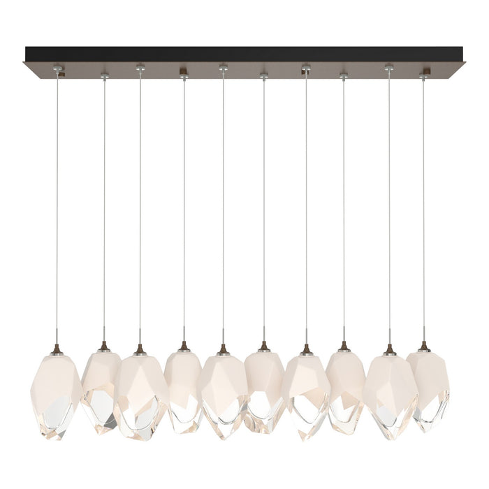 Hubbardton Forge - 131144-SKT-STND-05-WP0755 - LED Pendant - Chrysalis - Bronze