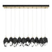 Hubbardton Forge - 131144-SKT-STND-86-BP0755 - LED Pendant - Chrysalis - Modern Brass