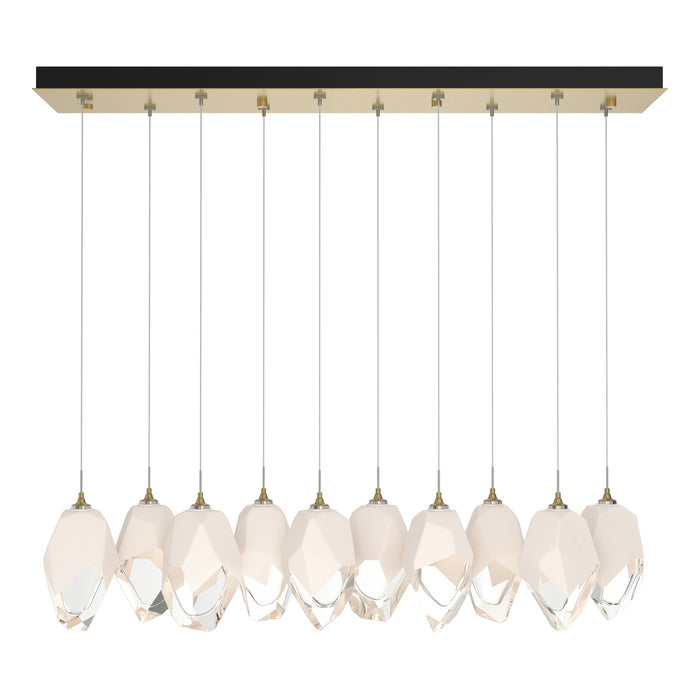 Hubbardton Forge - 131144-SKT-STND-86-WP0755 - LED Pendant - Chrysalis - Modern Brass