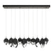 Hubbardton Forge - 131145-SKT-STND-07-BP0756 - LED Pendant - Chrysalis - Dark Smoke