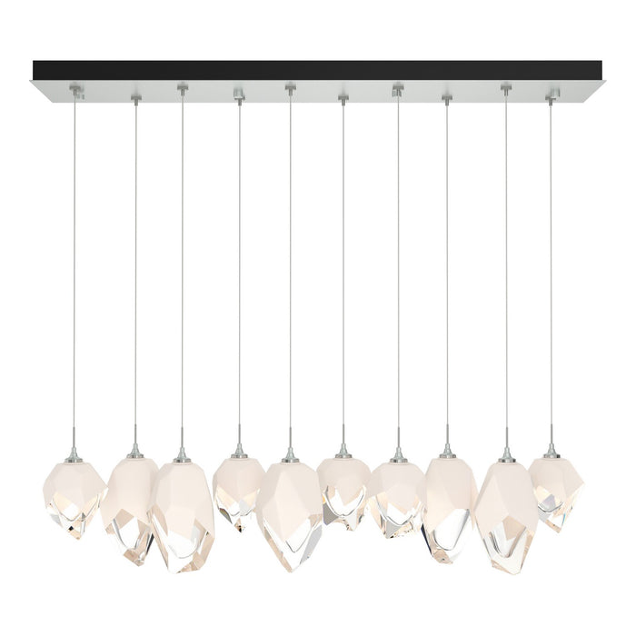 Hubbardton Forge - 131145-SKT-STND-82-WP0756 - LED Pendant - Chrysalis - Vintage Platinum