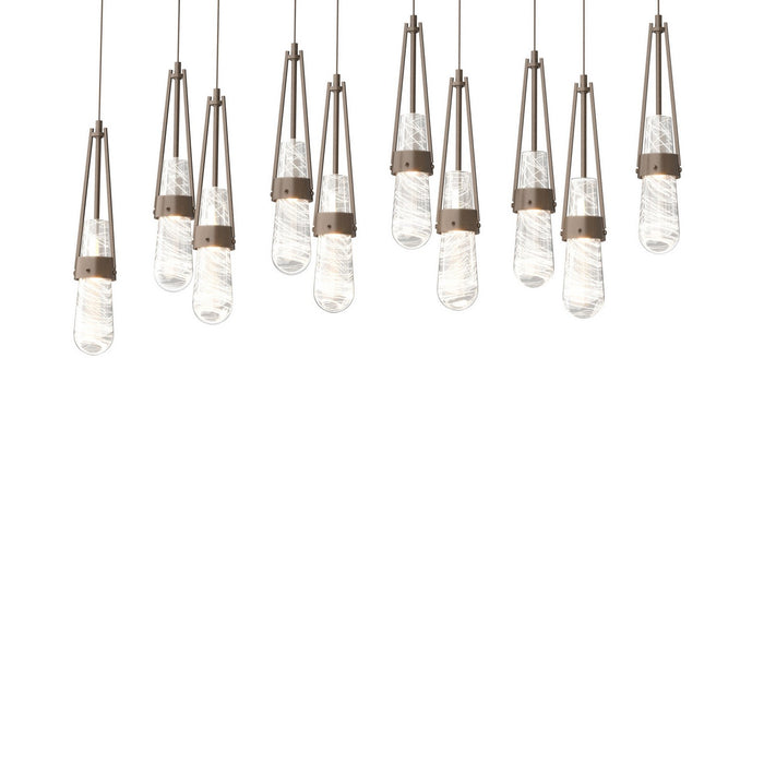 Hubbardton Forge - 131200-SKT-LONG-05-YJ0434 - LED Pendant - Link - Bronze